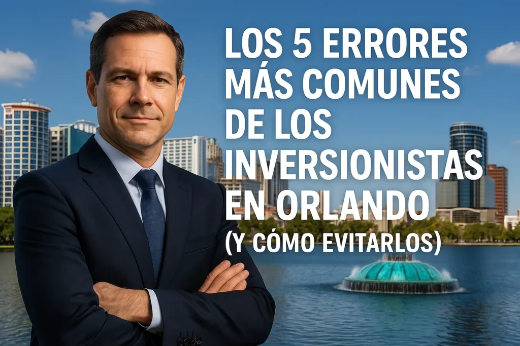 Los 5 errores más comunes al invertir en bienes raíces en Orlando (y cómo evitarlos)
